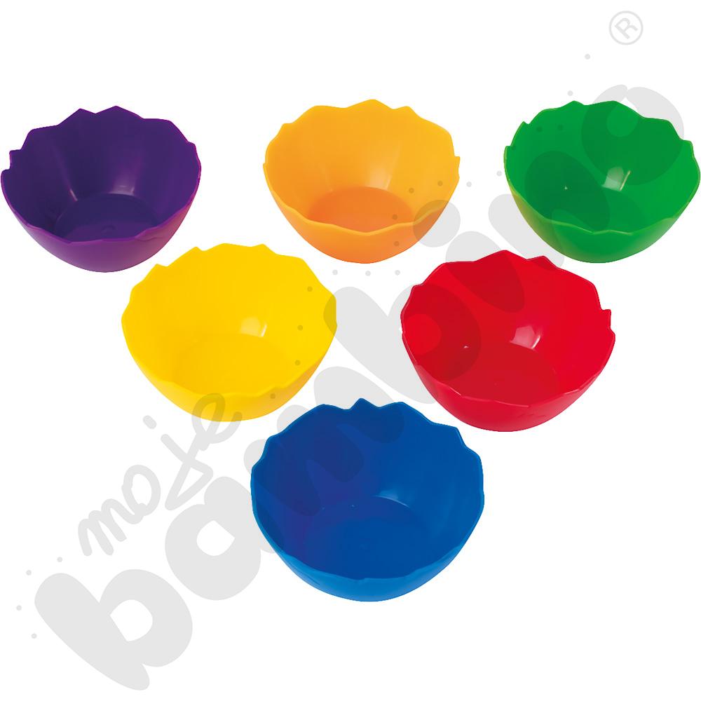 Kolorowe miseczki do sortowania, 6 szt.