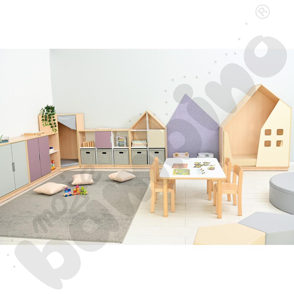 Quadro - zestaw 260, skrzynia klon jasny