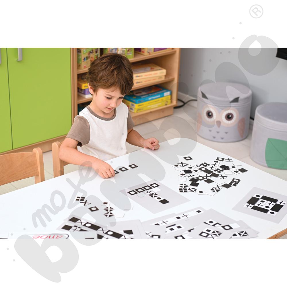 Klocki edukacyjne Canoe - kartonowe