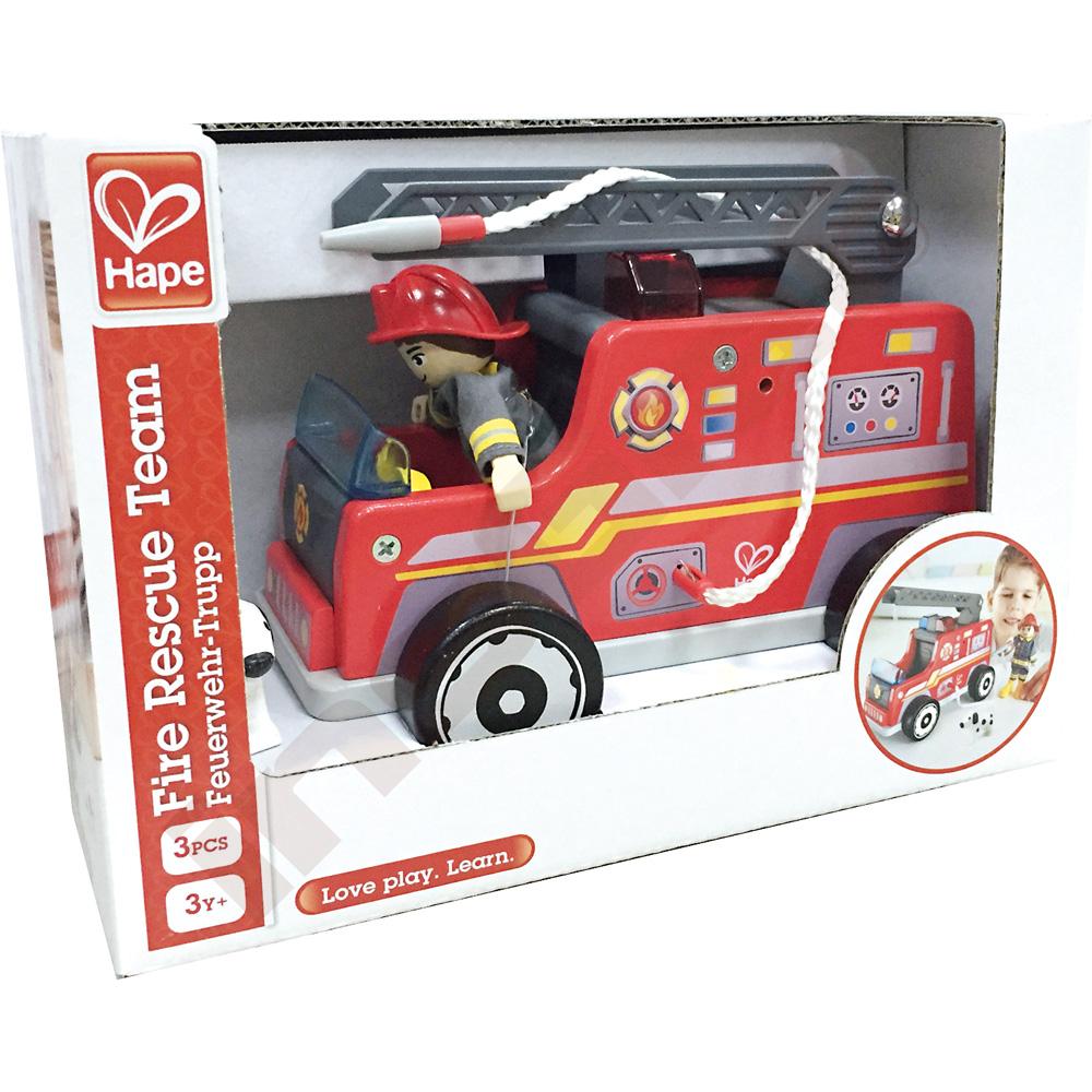 Hasičské auto s figurkami 