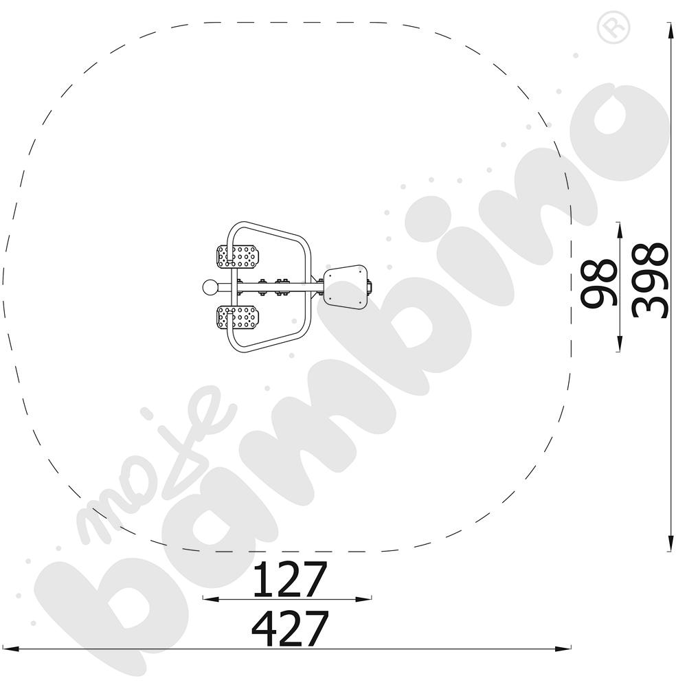 Wioślarz - wolnostojący