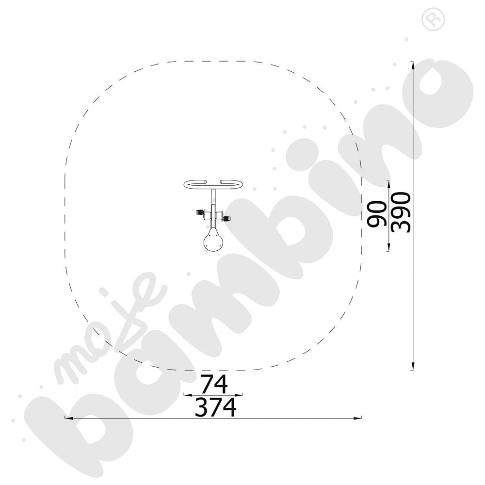 Rowerek - wolnostojący