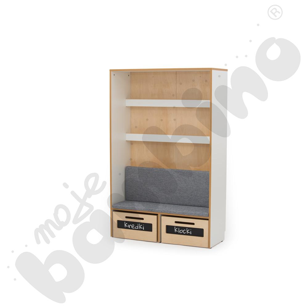 Biblioteczka NEA z materacem