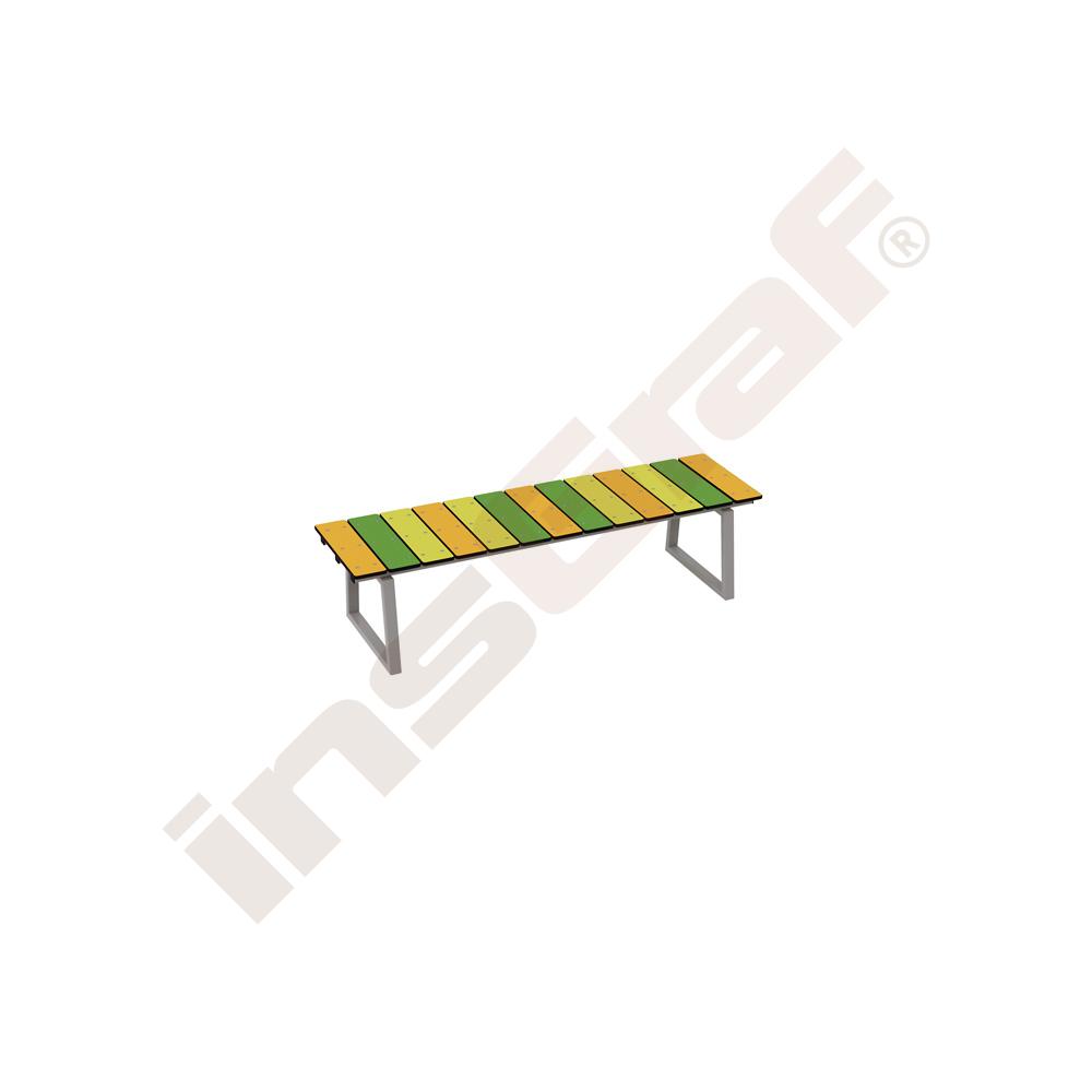 
Sitzbank HDPE, bunt
