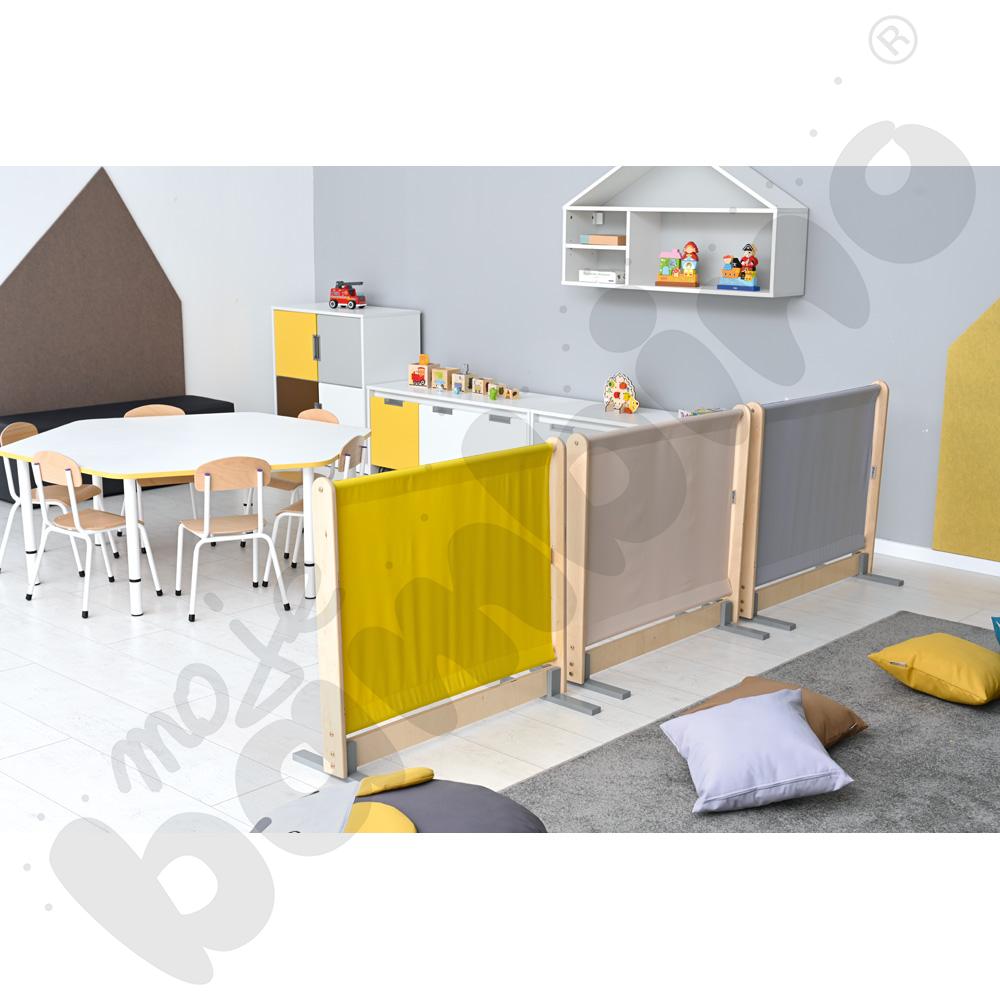 Parawan beżowo-brązowy