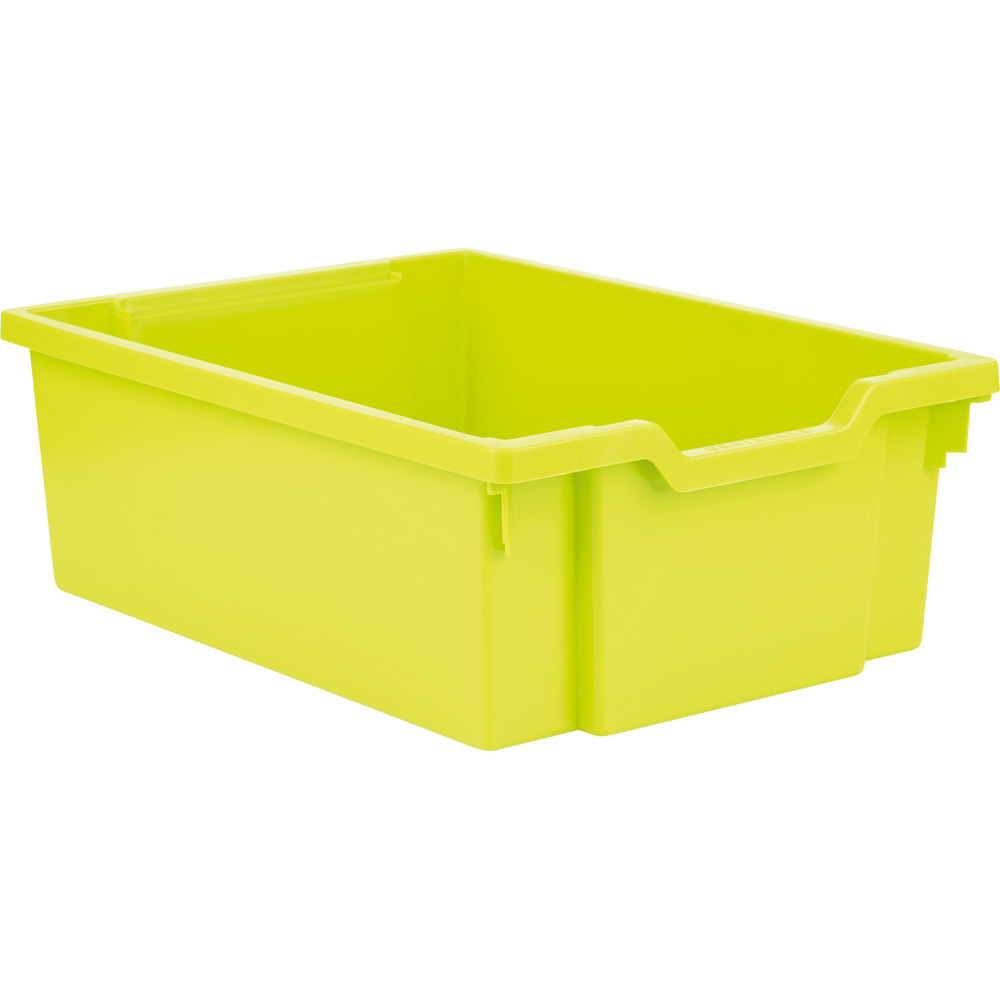 Úložný box 2 - hlboký, limetkový
