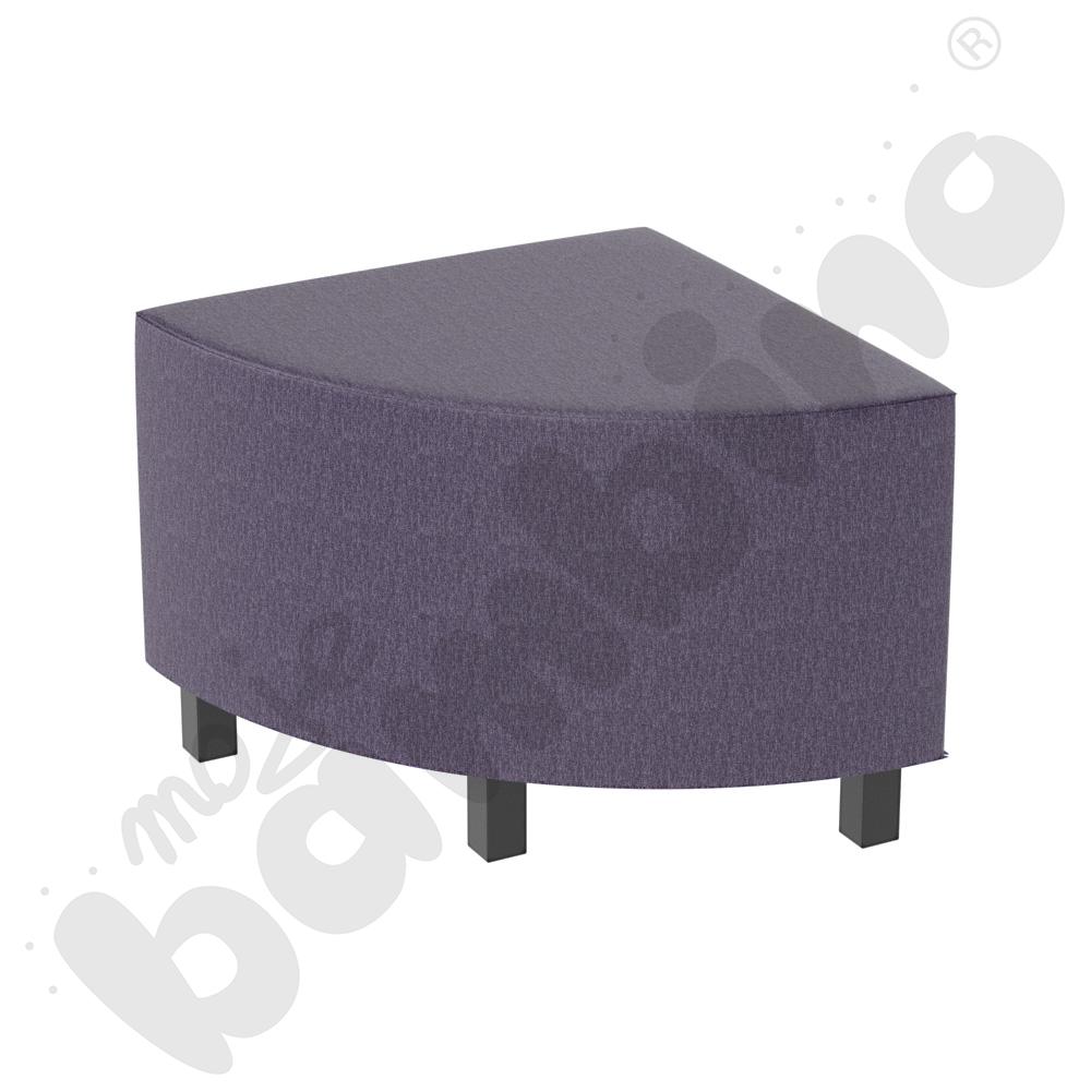 Pufa Universum 1/4 koła narożna, tkanina RO16