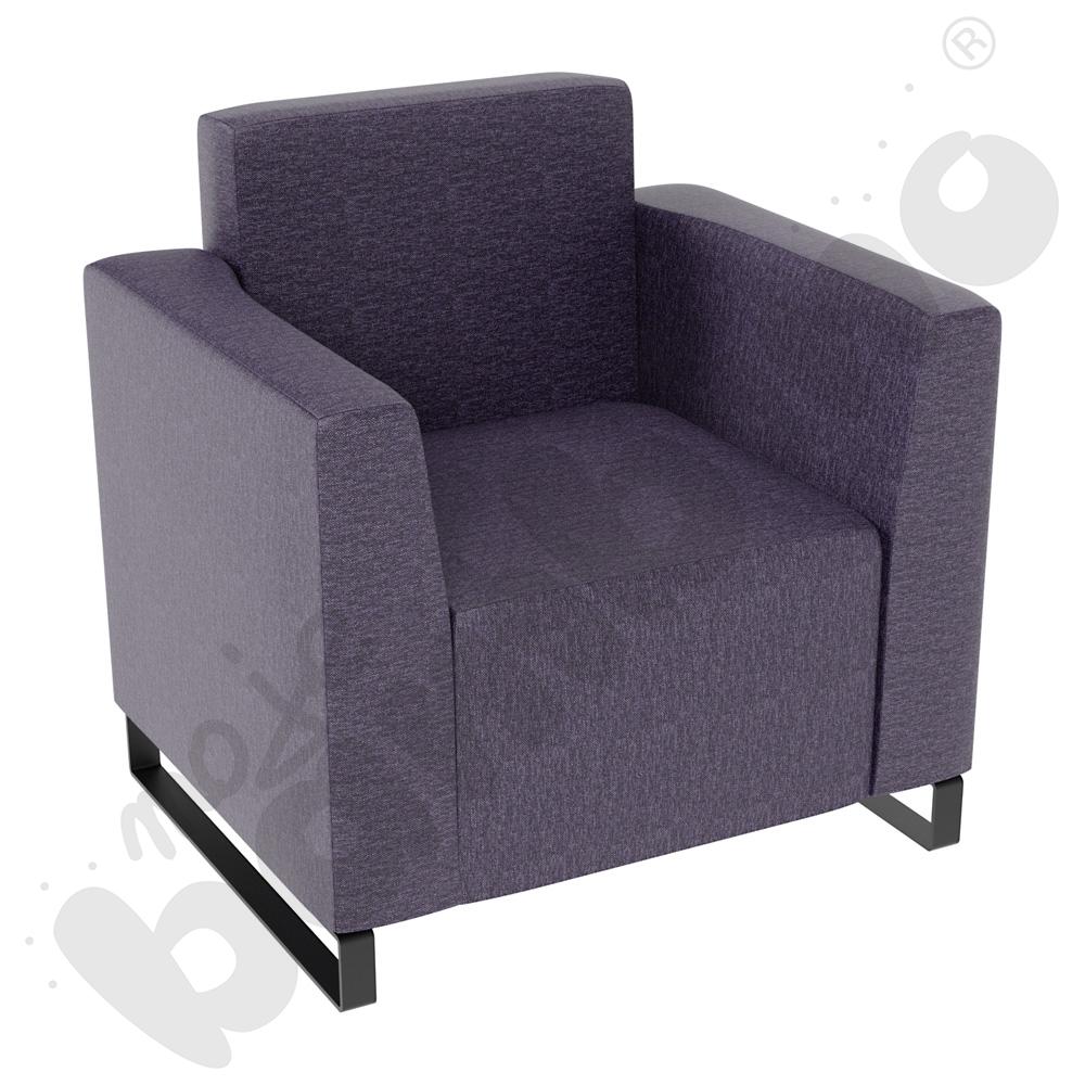 Fotel Universum wys. 82 cm, 2 boki niskie, tkanina RO16