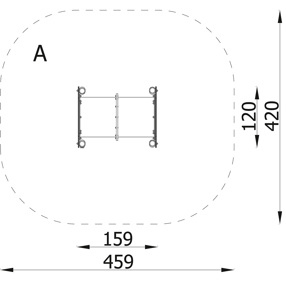 Robinio - tunel
