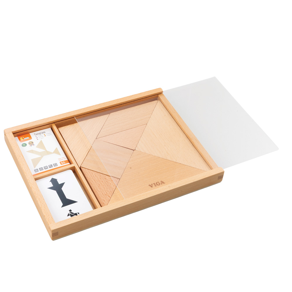 Drevený tangram
