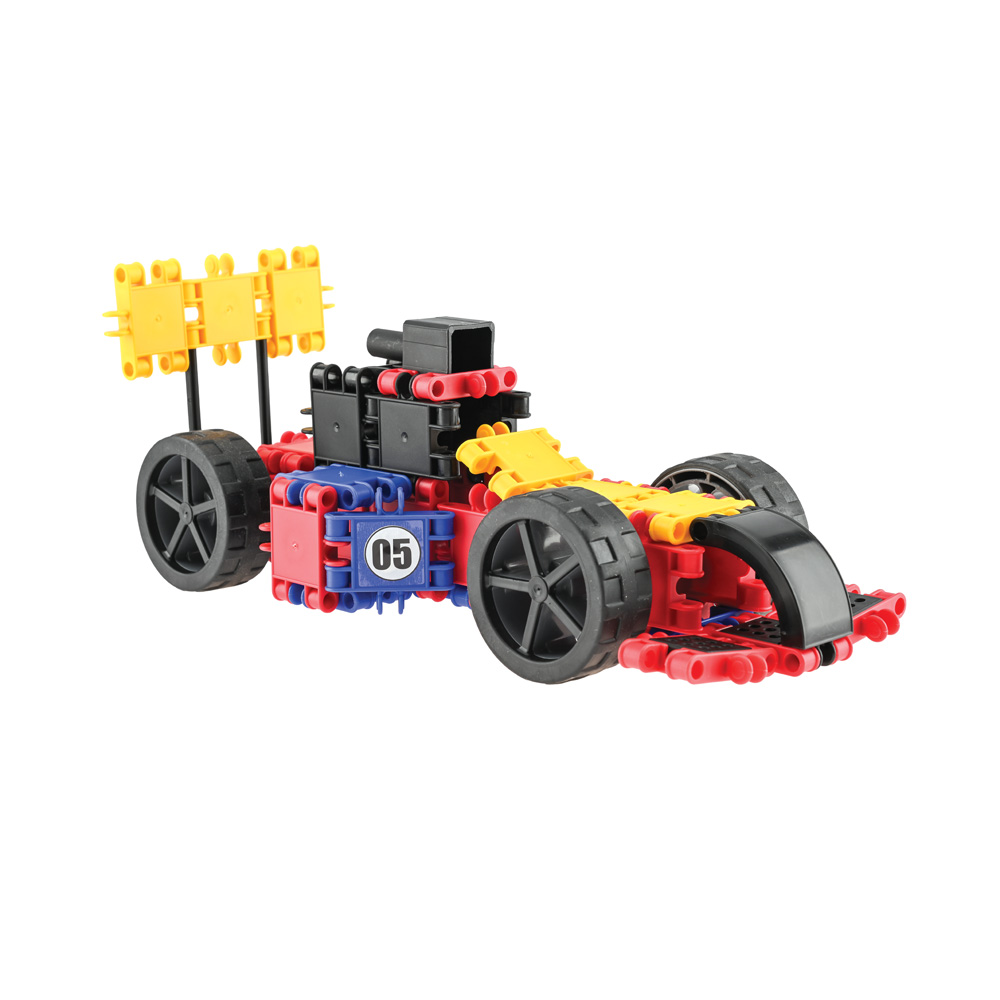 Stavebné kocky Clics Rollerbox 15 v 1