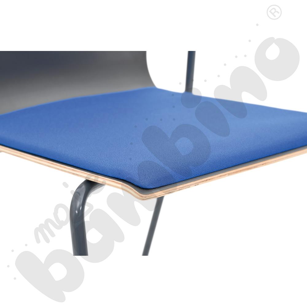 Krzesło Orte częściowo tapicerowane