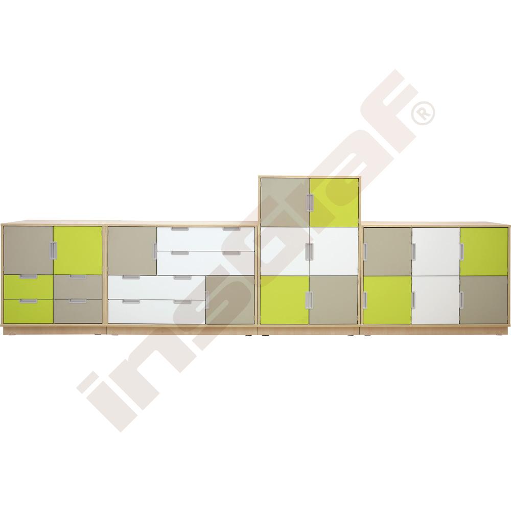 Quadro - sestava 2, dvířka 180 st.