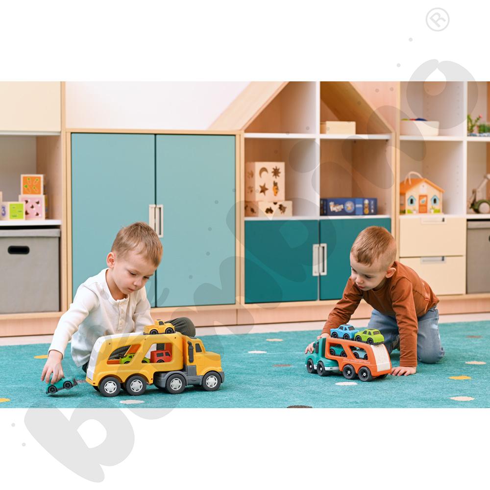 Autotruck transporter piętrowy BIO