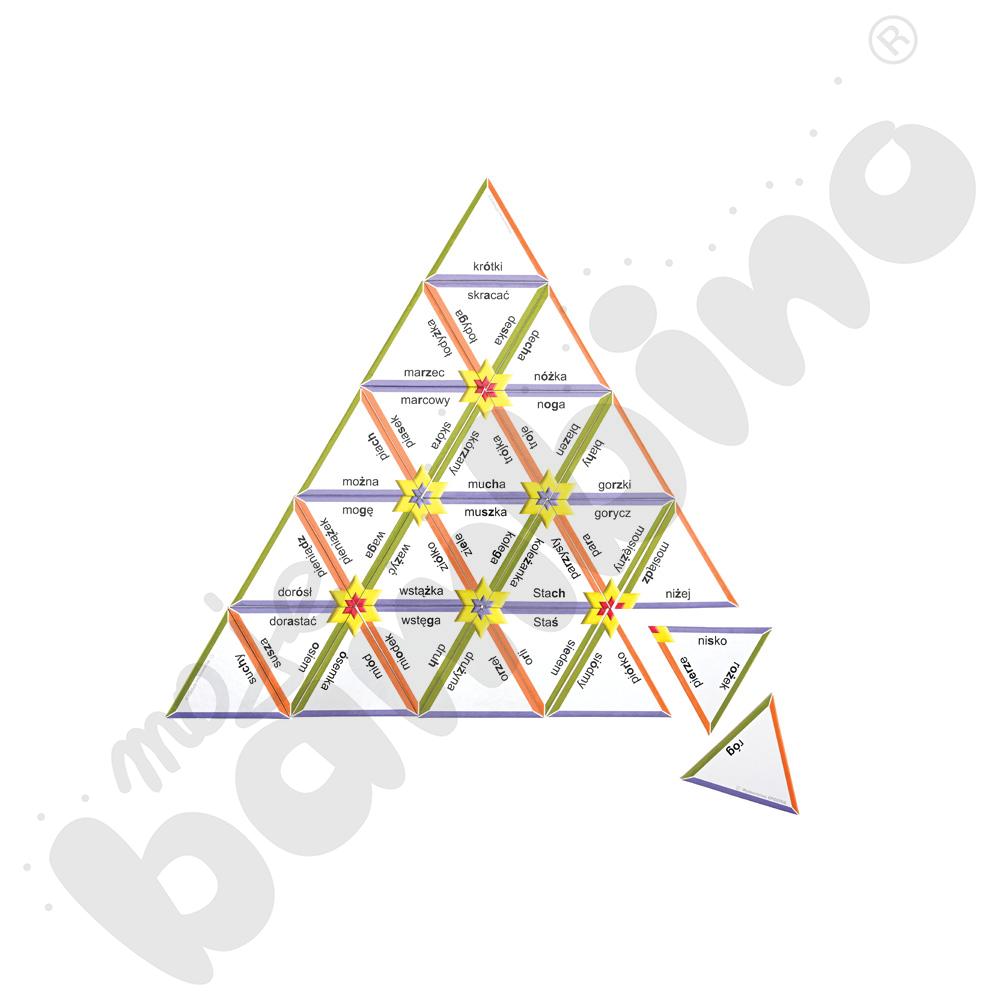 Piramida ortograficzna - ó-u, rz-ż, ch-h - wymienne