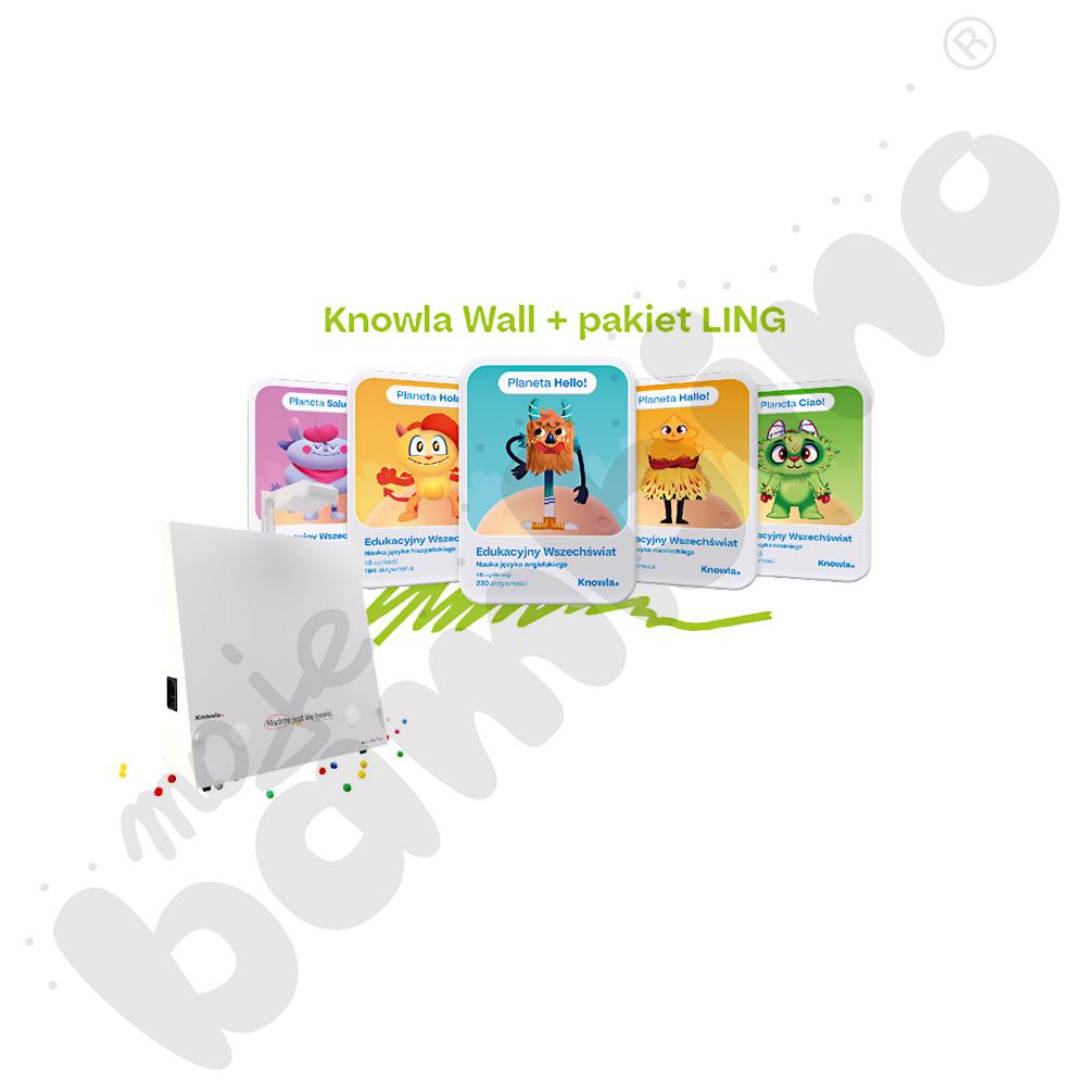 Knowla Wall + planety językowe