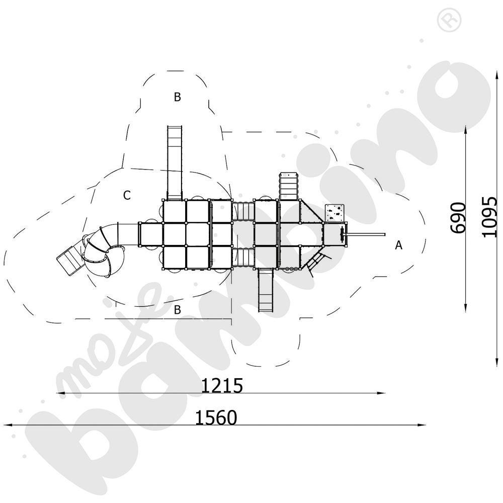 Statek Quadro Simple
