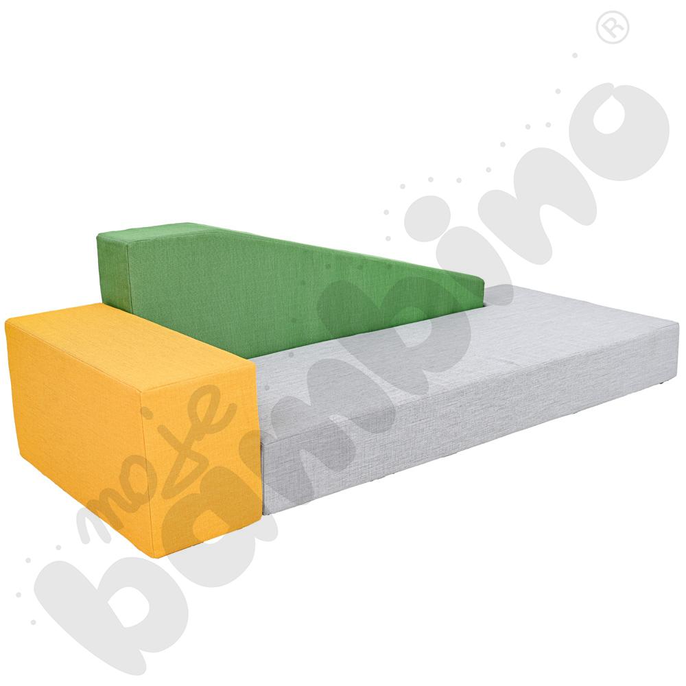 Sofa piankowa Quadro - lewa