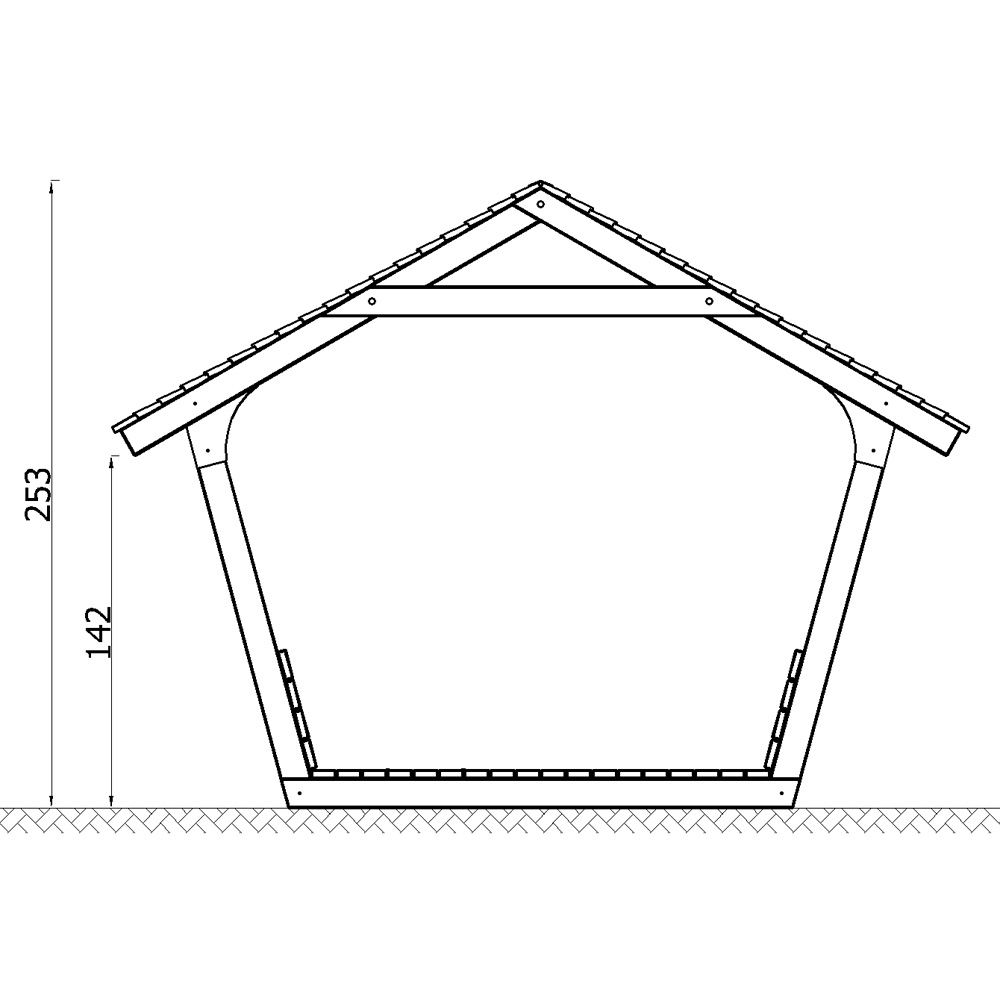 Altánok Terra 3 x 3,5 m