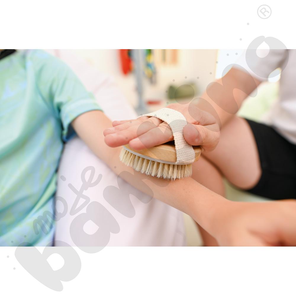 Zestaw szczotek i wałków do stymulacji sensorycznej