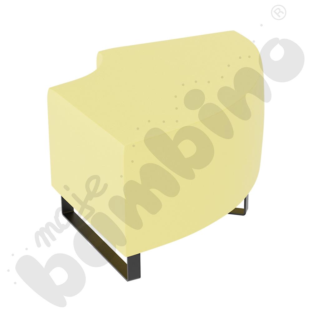 Pufa Universum 1/4 koła rogowa, tkanina MT10