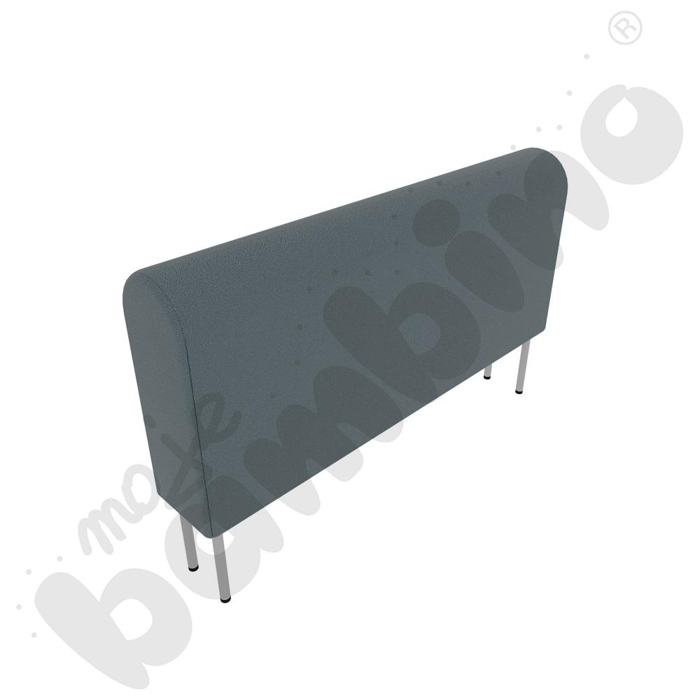 Moduł Versa 120x20x74 cm z filcowymi stopkami, stelaż jasnoszary, tkanina BD13