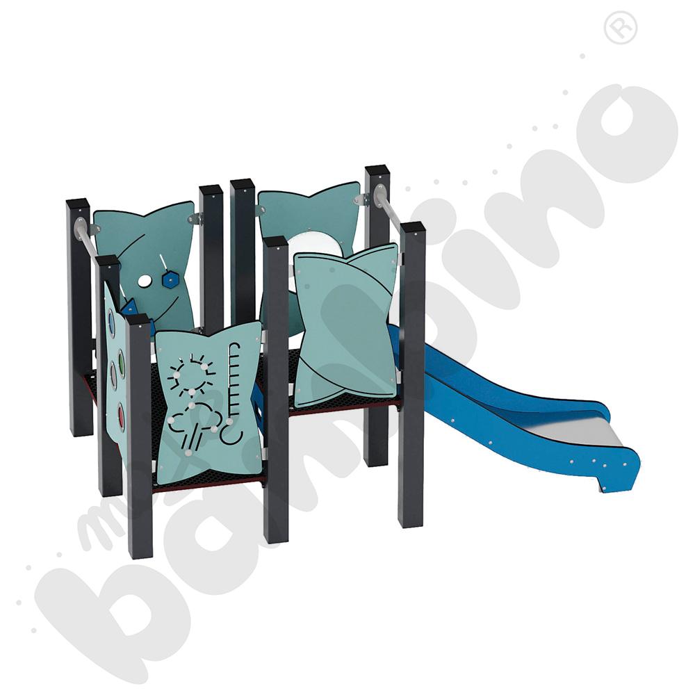 Zestaw Urbi 3, słupy metalowe B