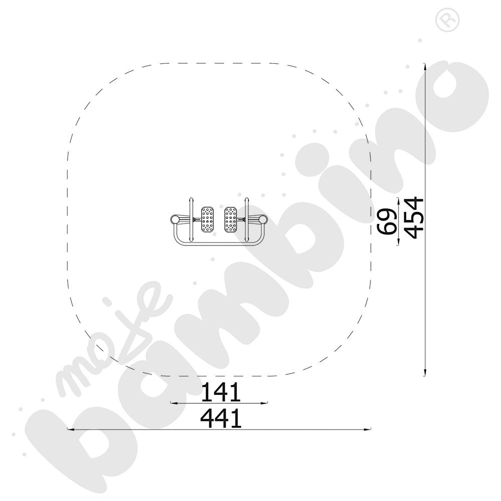Biegacz - wolnostojący
