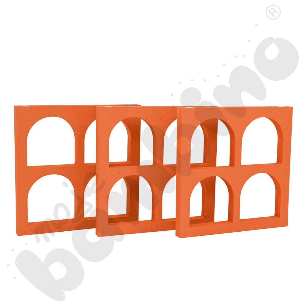 Piankowe klocki budowniczego - otwory okienne, 3 szt.