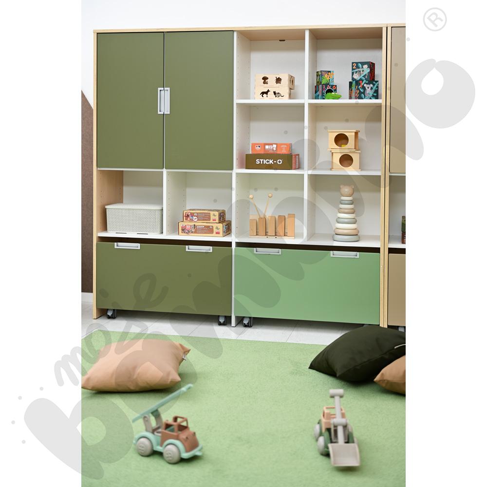 Quadro - regał wielofunkcyjny, klon jasny