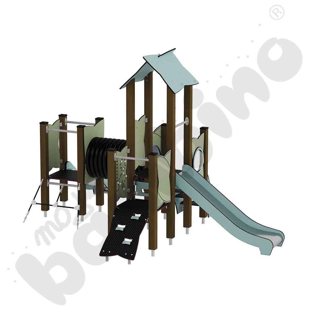 Zestaw Urbi 5, słupy drewniane C