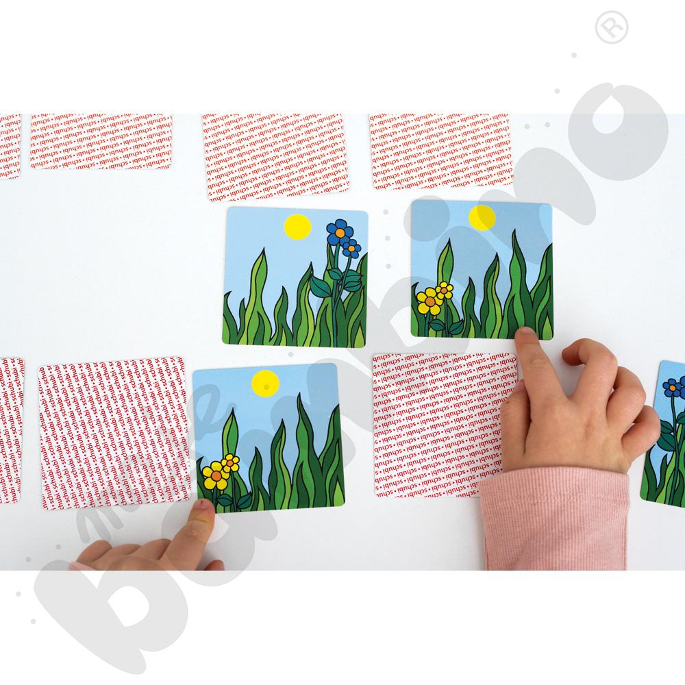 Memory Kwiaty – ćwiczymy orientację przestrzenną 