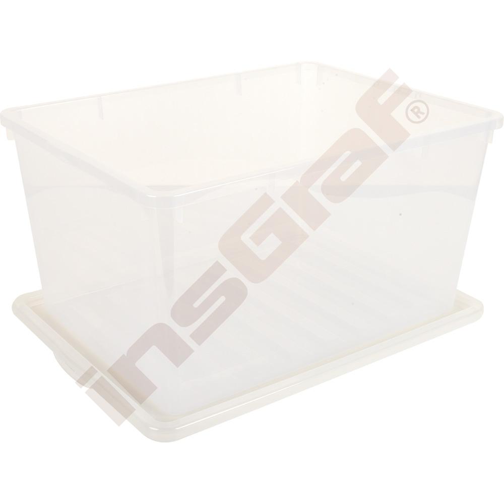 Priehľadný úložný box 134 l