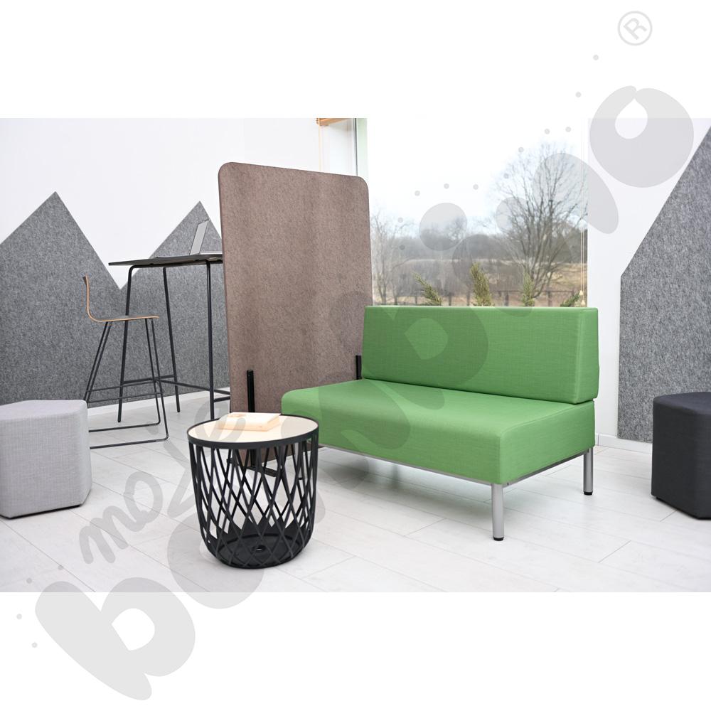 Fotel Inflamea 1, 2 os. - zielony