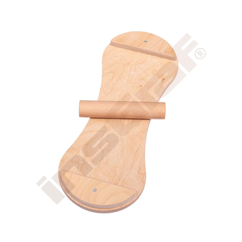 Balanční deska Good Wood - přírodní - MED