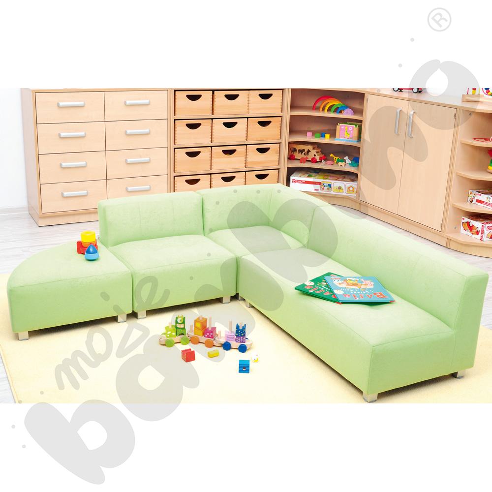 Kanapa duża - zielona wys. 25 cm