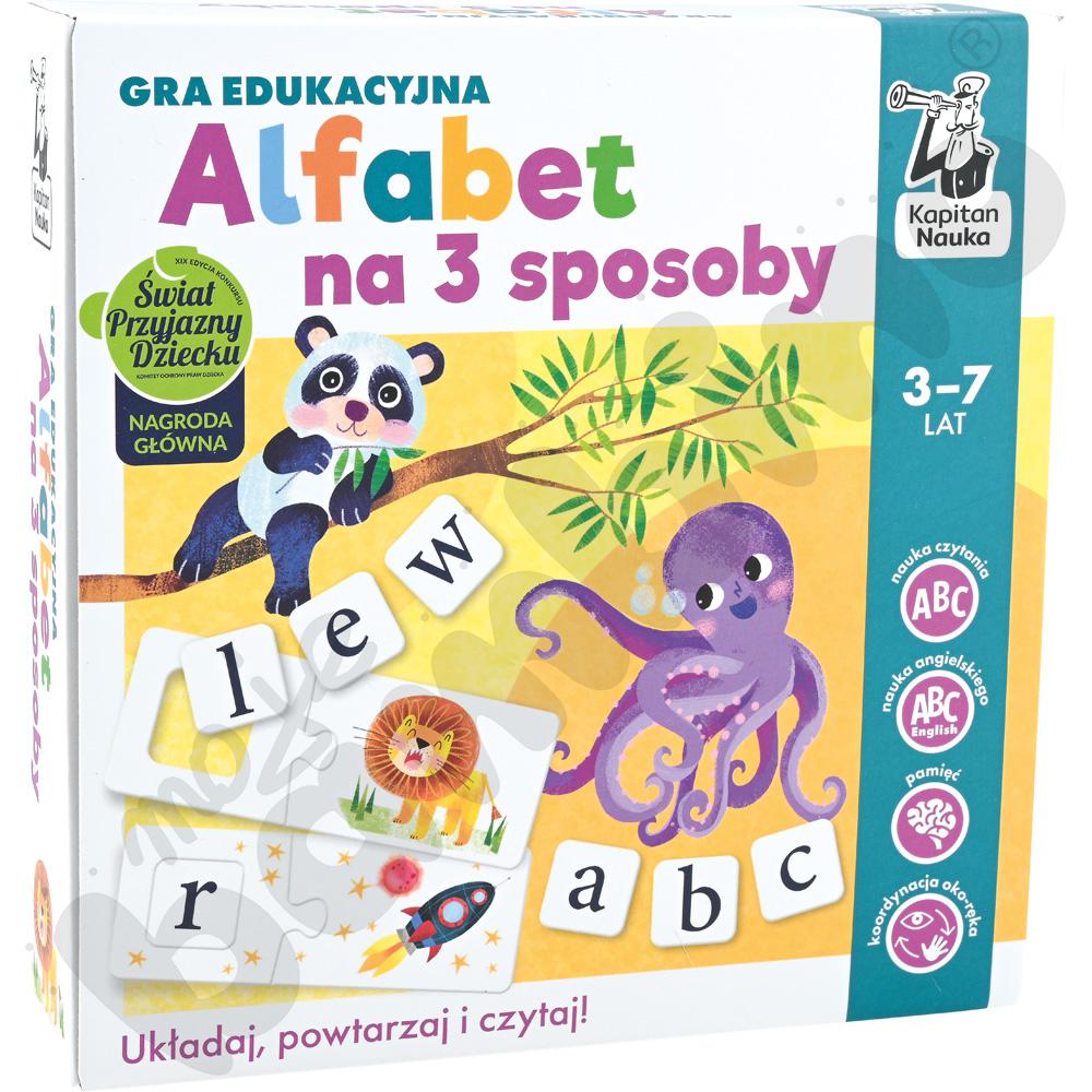 Alfabet na 3 sposoby - gra edukacyjna