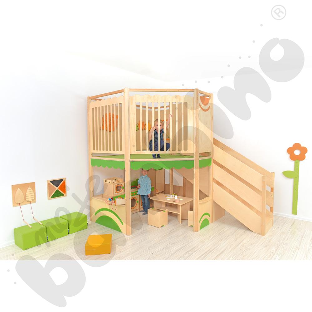 Kącik piętrowy, schody po prawej