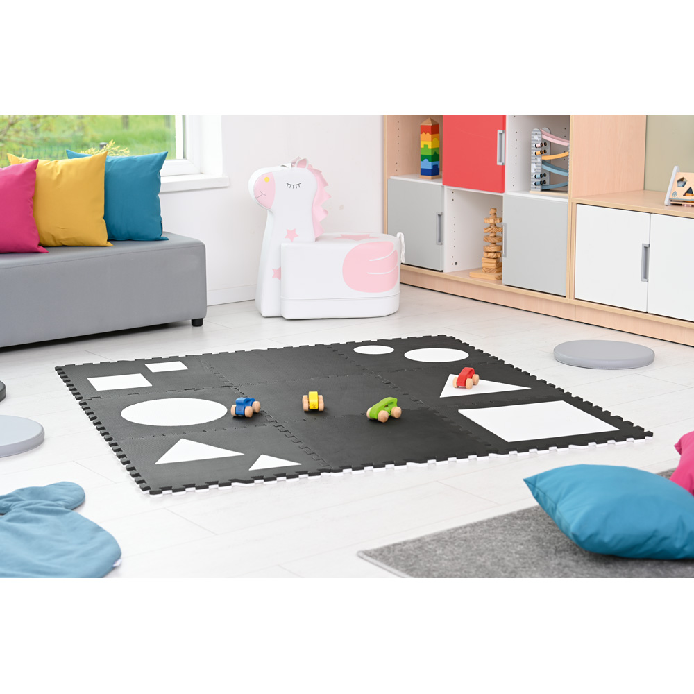 Puzzle podložka - 3D kontrasty