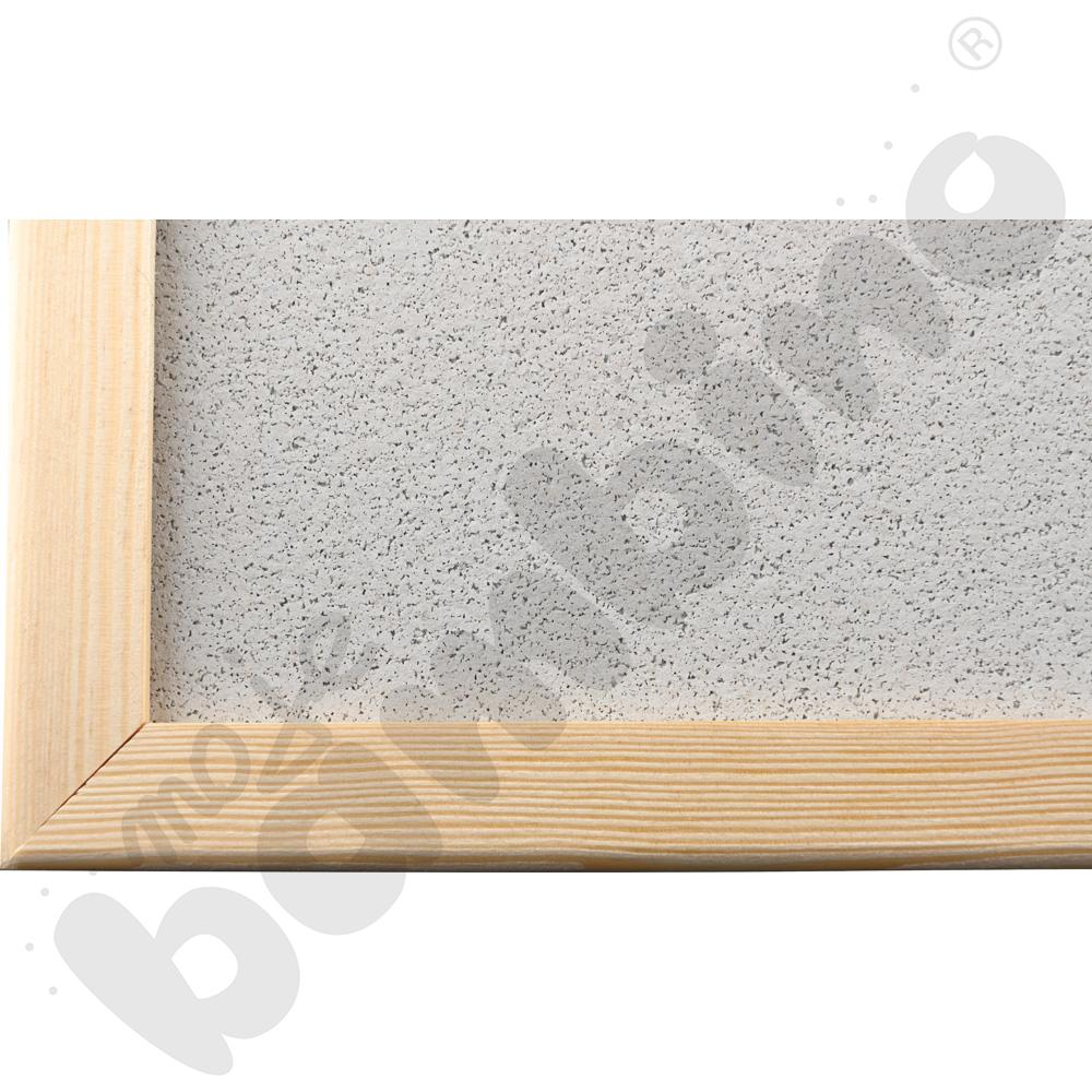 Tablica korkowa 90 x 120 szara
