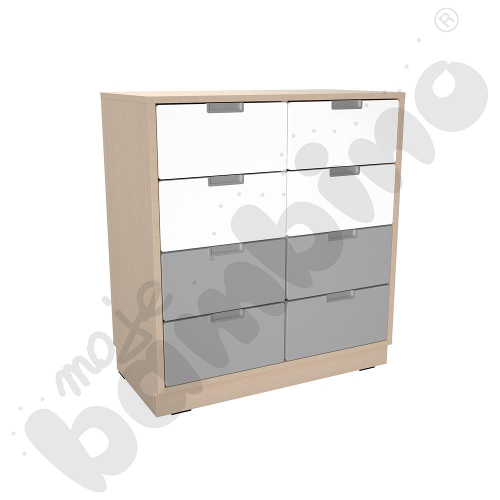 Quadro - zestaw 228, skrzynia klon jasny