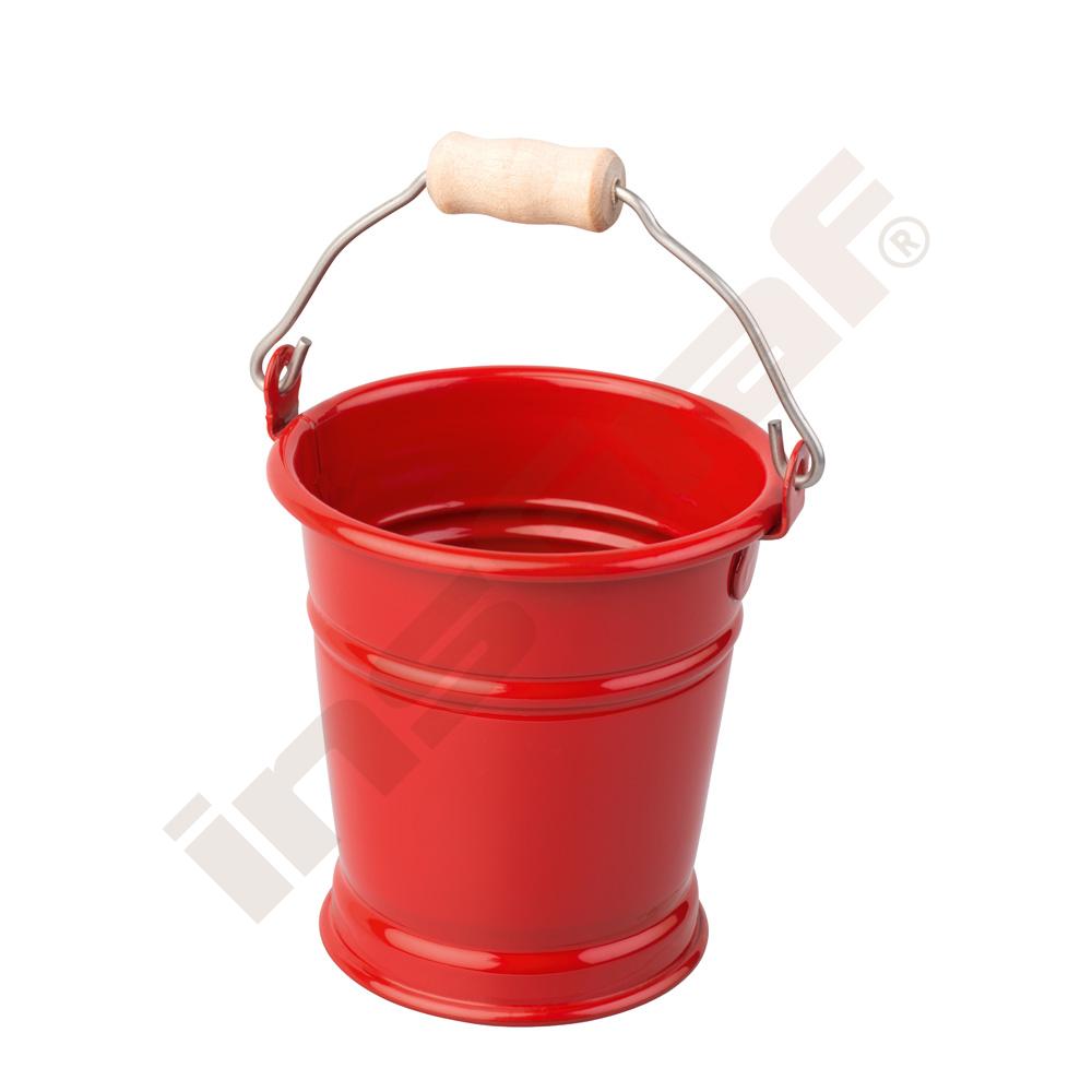 Montessori mini kyblíček - červený