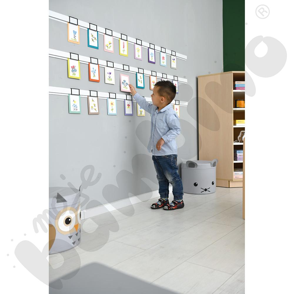 Listwa ścienna ekspozycyjna 2 m