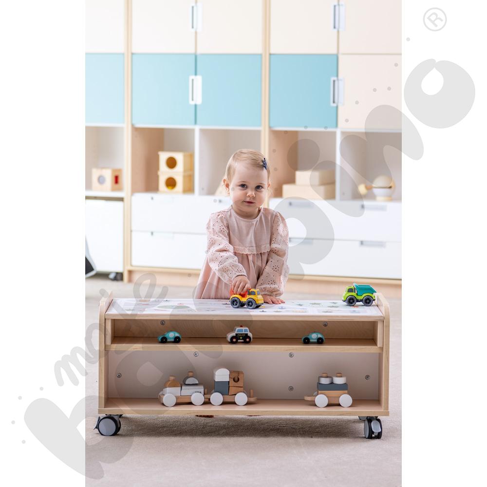 Nadstawka Flexi/Quadro do szafek mobilnych - miasteczko