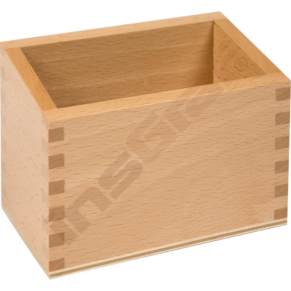 Dřevěná krabička na Montessori strukturová čísla 