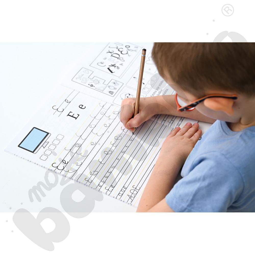 Zeszyty do kaligrafii, 3 części