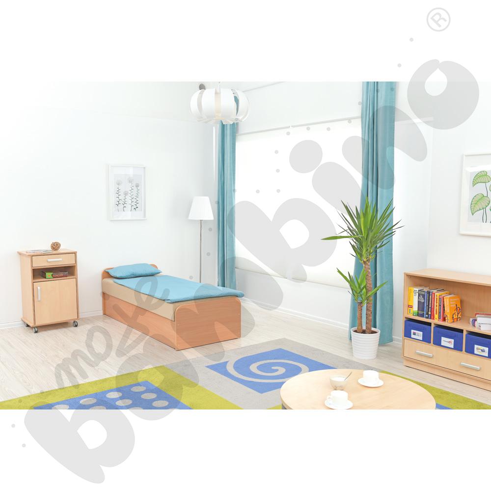 Tapczan 1-osobowy podwyższony