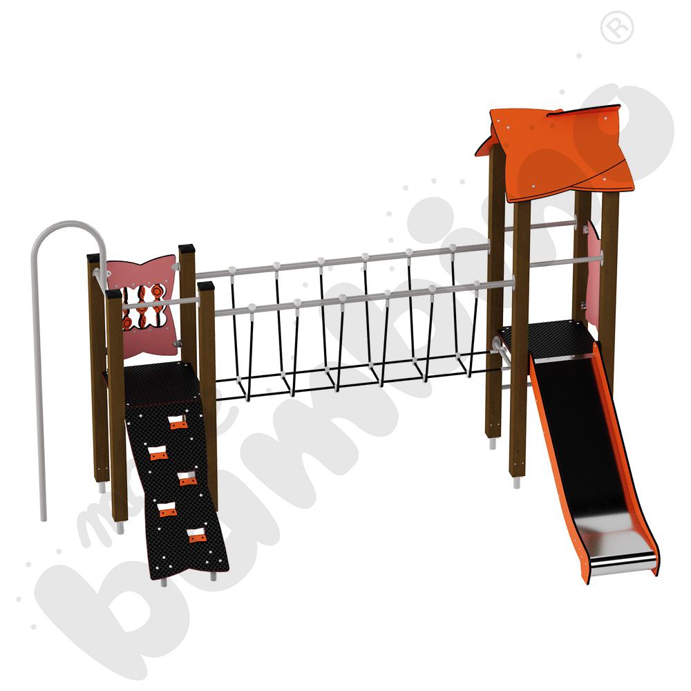 Zestaw Urbi 6, słupy drewniane A