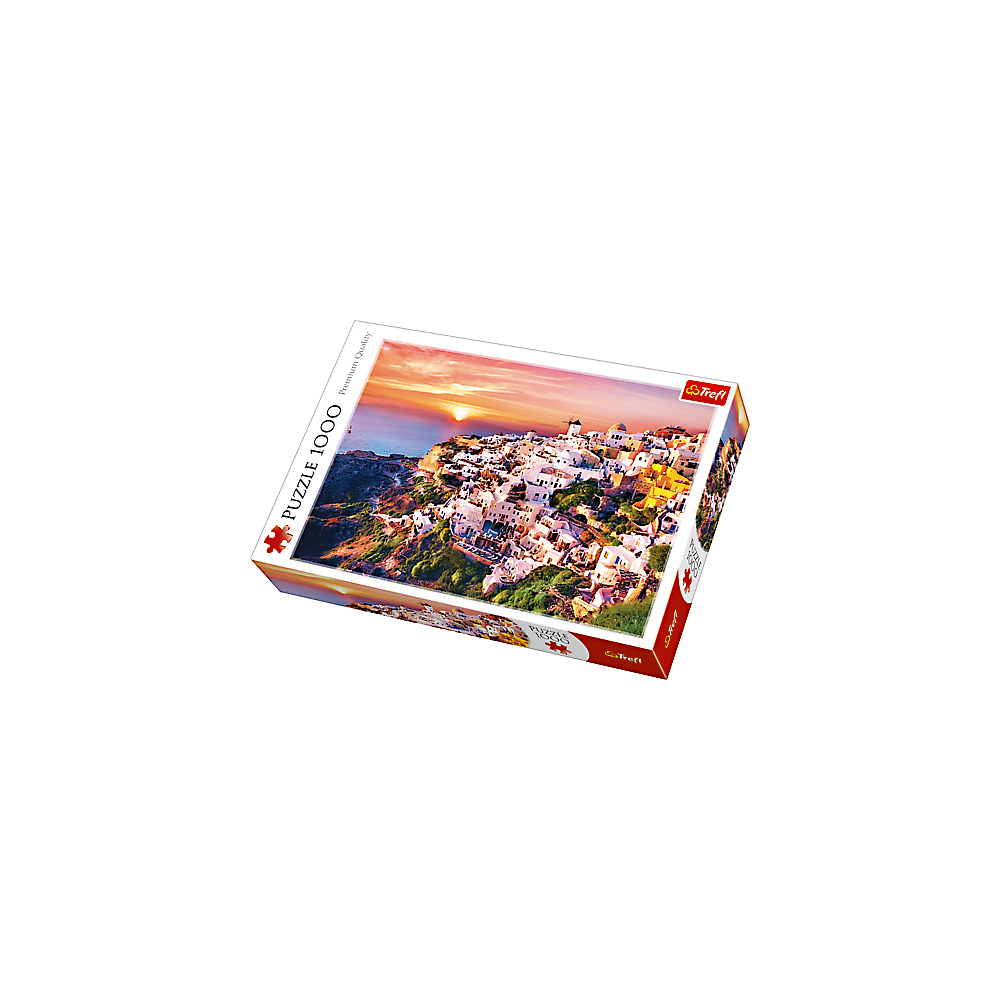 Puzzle 1000 - Západ slnka nad Santorini