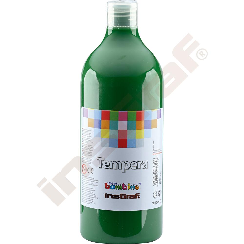 Temperová farba - zelená